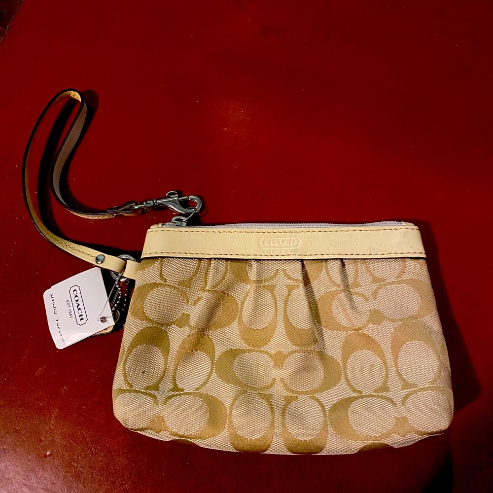 Coach wristlet